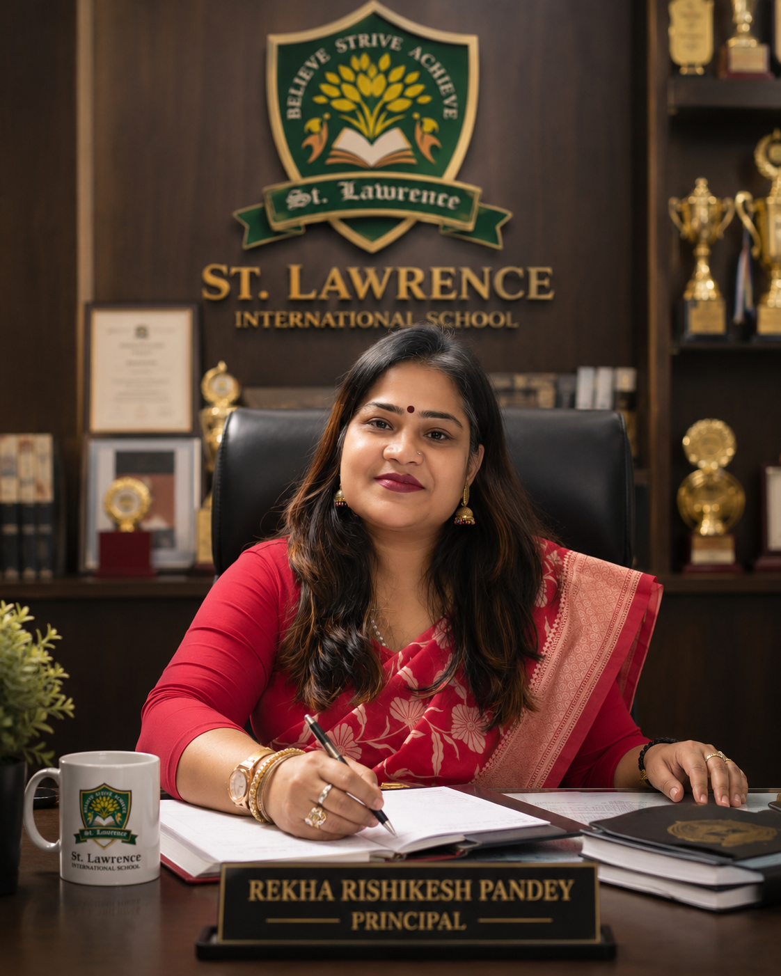 Mrs. Rekha Rishikesh Pandey - Principal